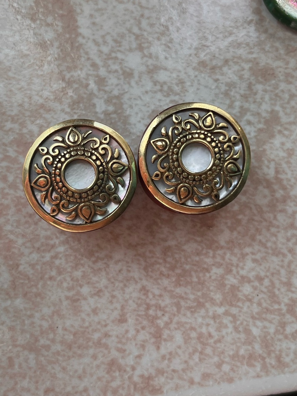 Buddha Jewelry Organics Double Flared Wood Plugs 19mm
